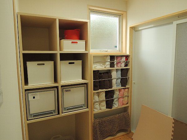 マイホーム脱衣収納